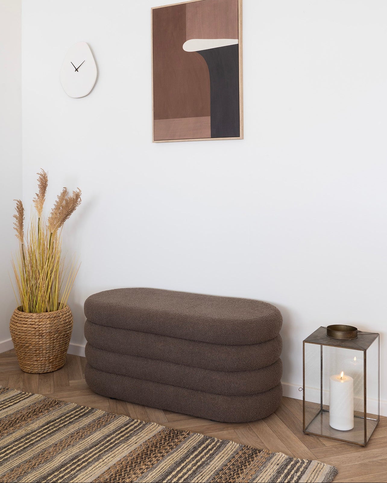 Dartford Bänk med Förvaring – Brun 103cm