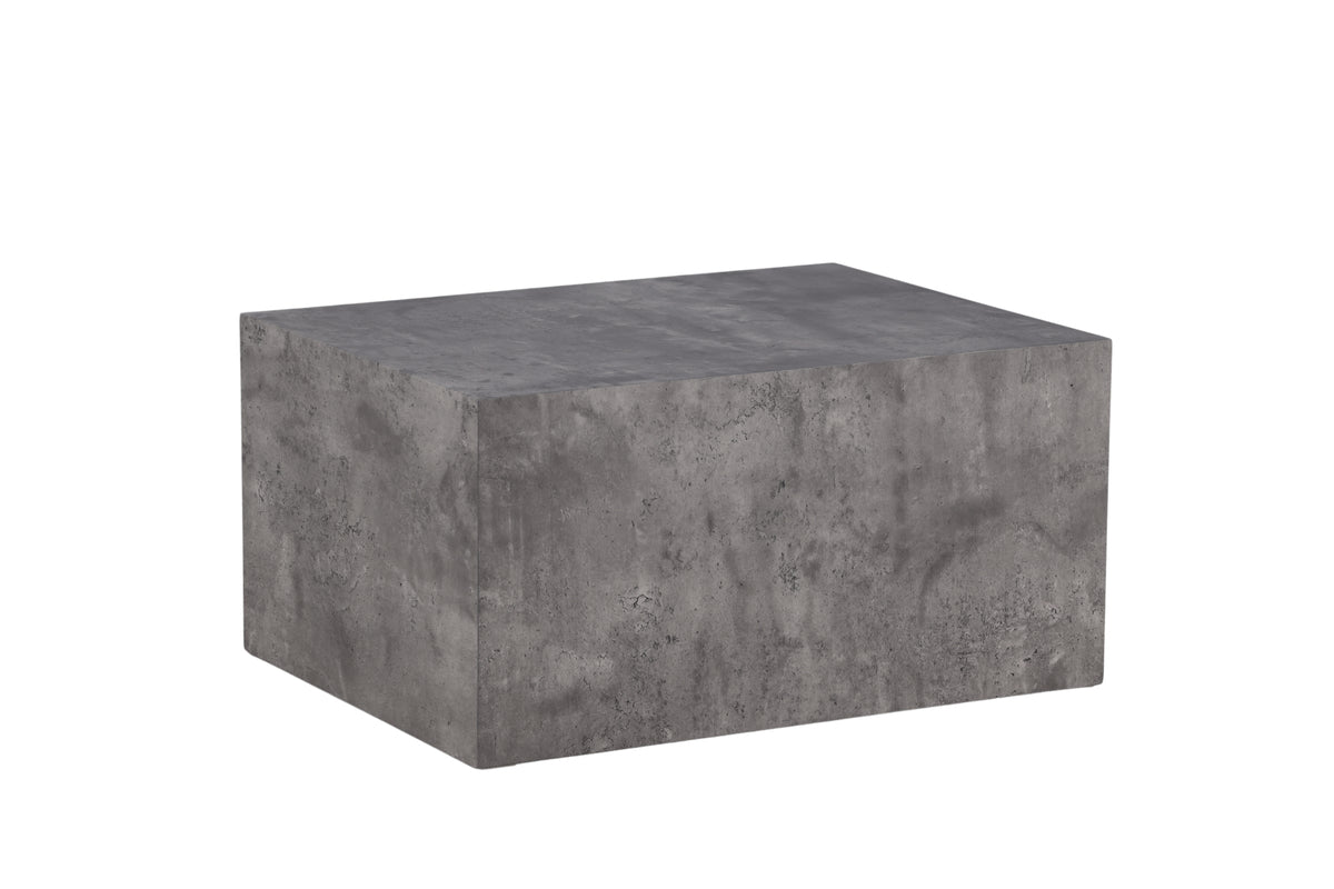 York Soffbord 80 x 60 Mörkgrå