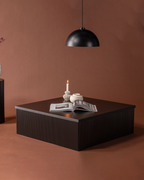 Lenox Soffbord 90 x 90 Svart