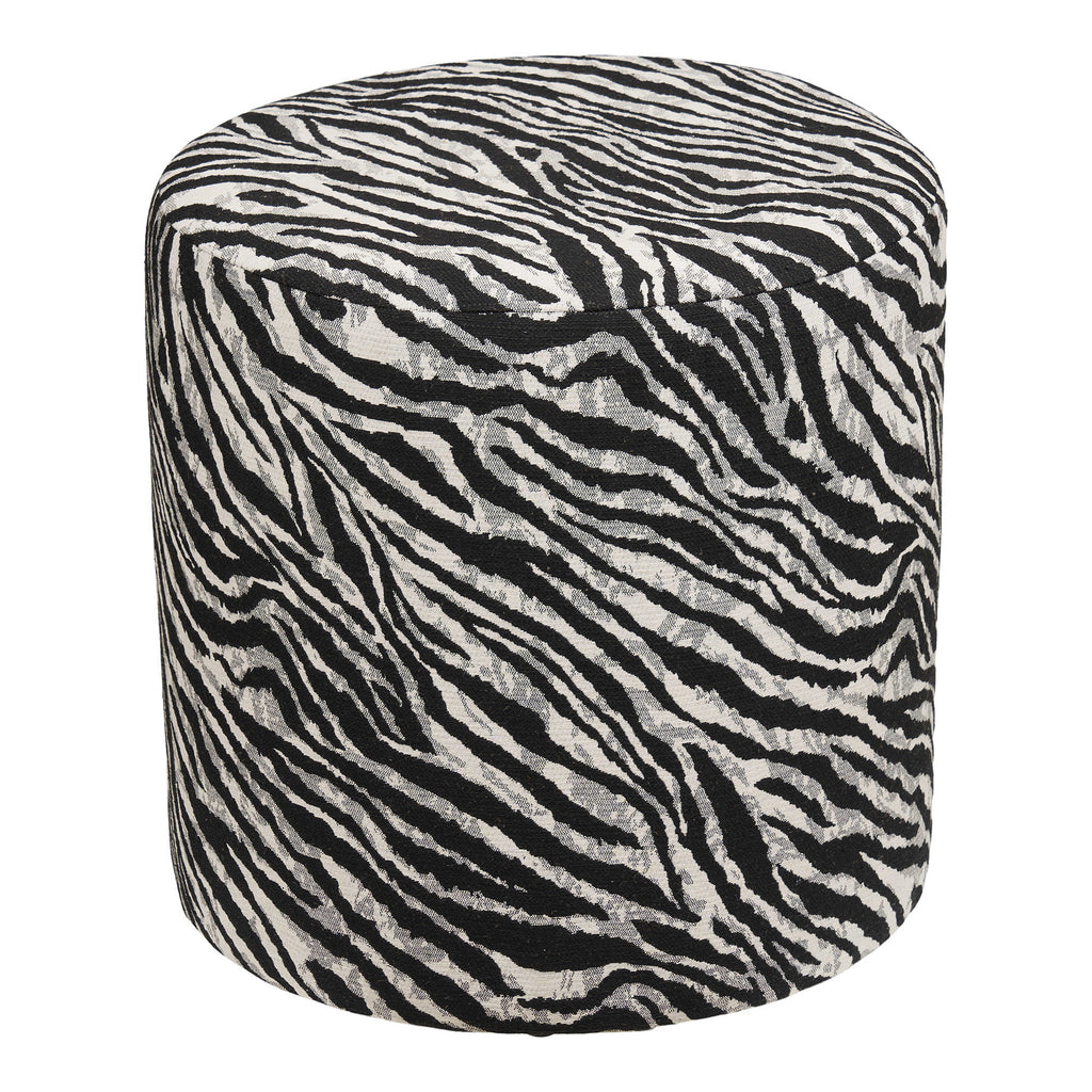 Kimberley Puff – Svart / Vit