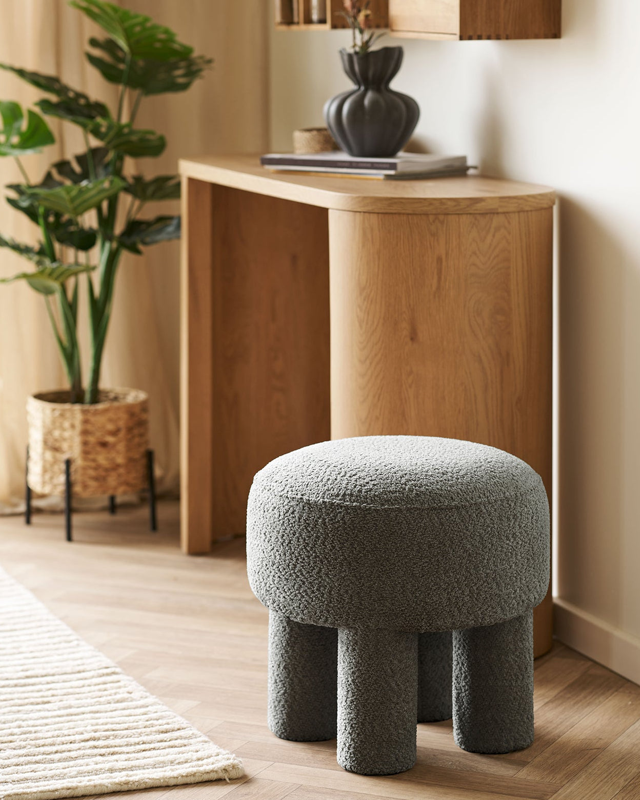 Canberra Puff – Antracit