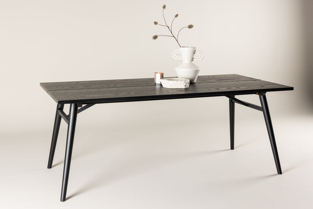 Sleek Matbord – Svart 195-280 x 95