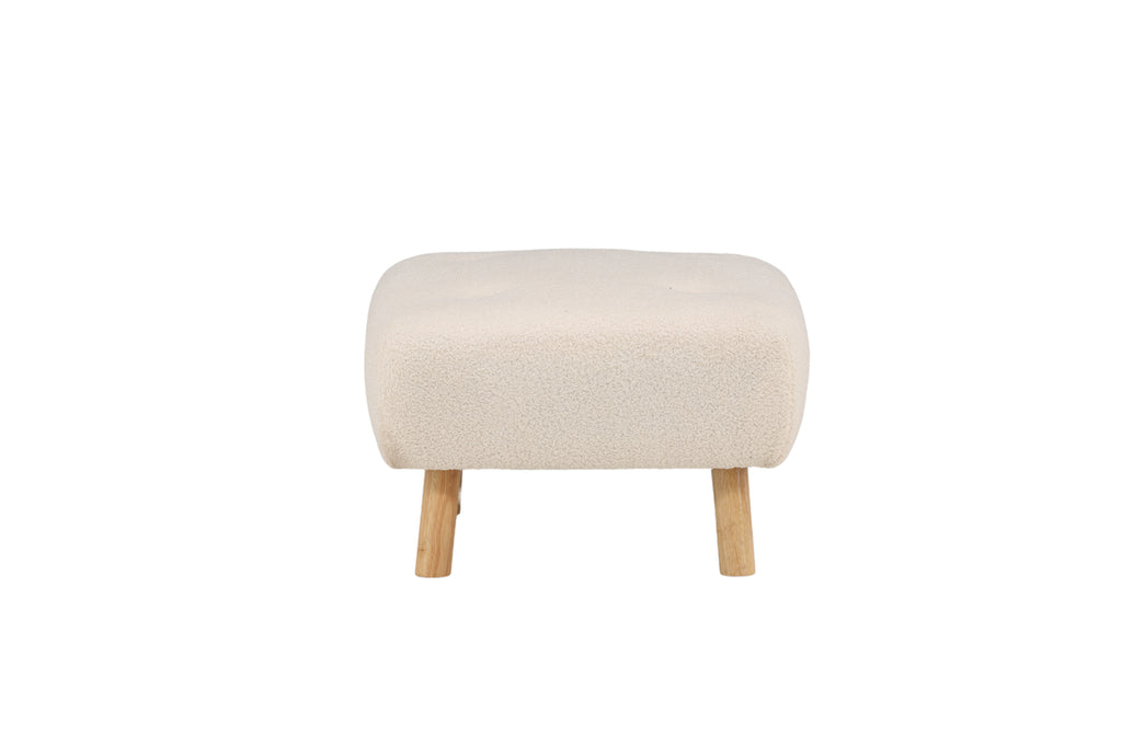 Salina Ottoman 56 x 56 x 41 Vit