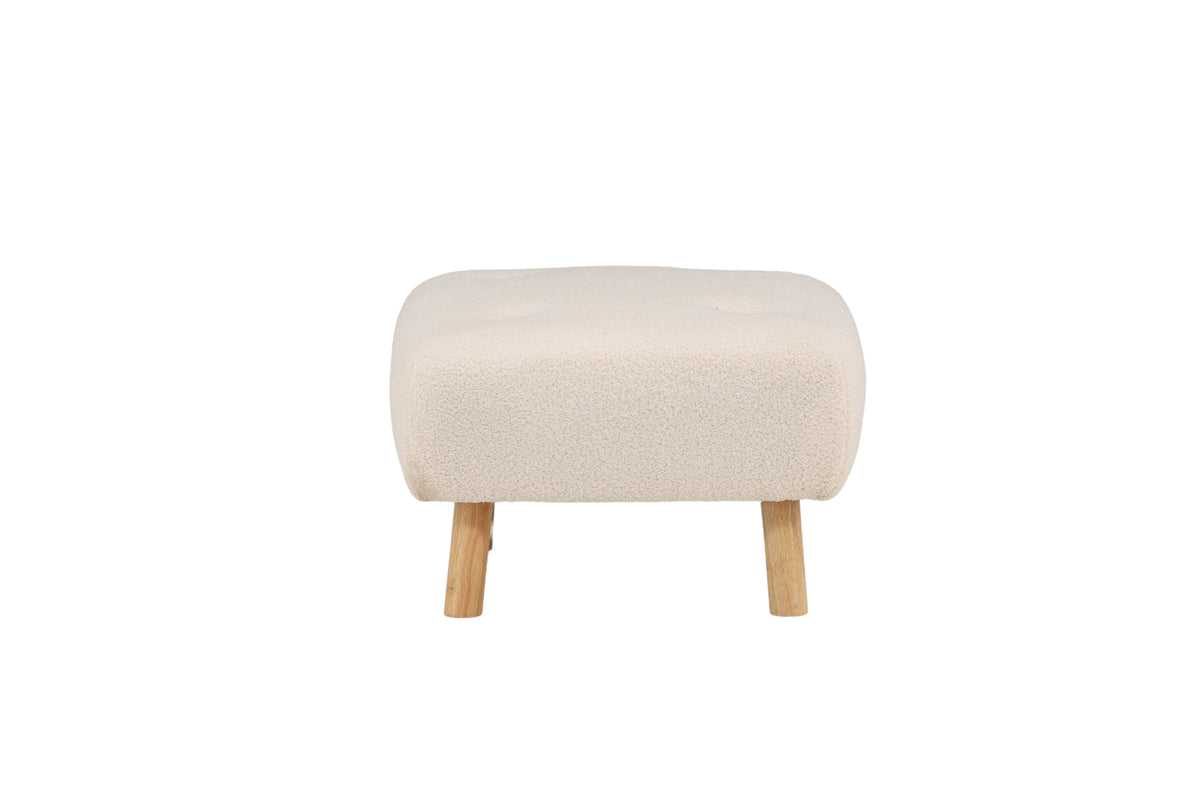 Salina Ottoman 56 x 56 x 41 Vit