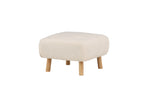 Salina Ottoman 56 x 56 x 41 Vit
