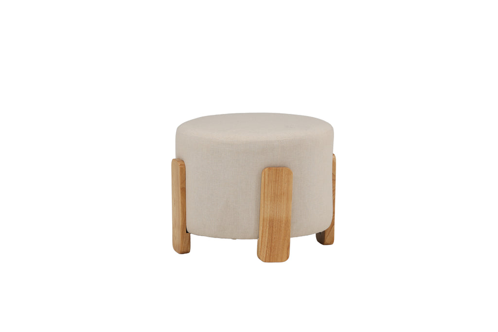 Coffey Ottoman ⌀50 Vit