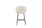 Velvet Barstolar 2-pack Vit