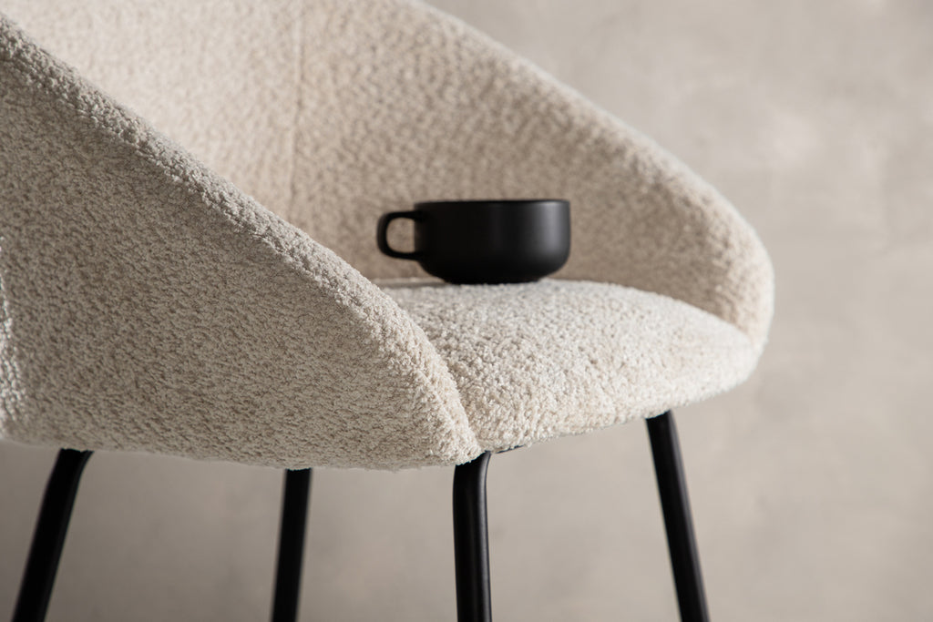 Velvet Barstolar 2-pack Vit