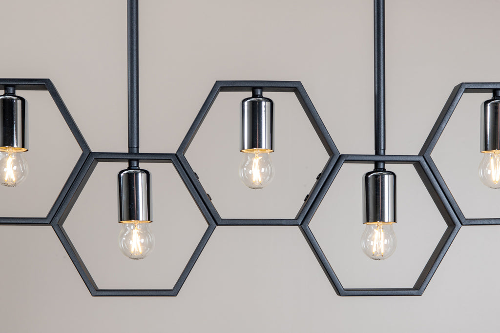 Queen B Taklampa Svart