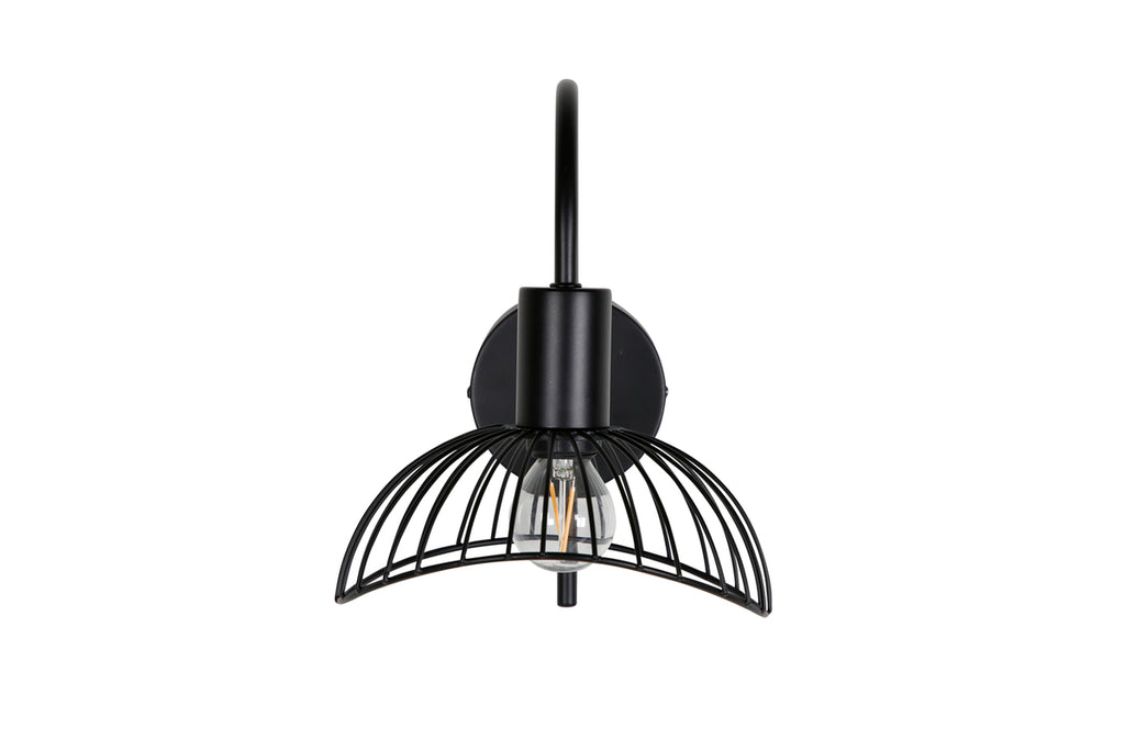 Elsa Vägglampa Svart