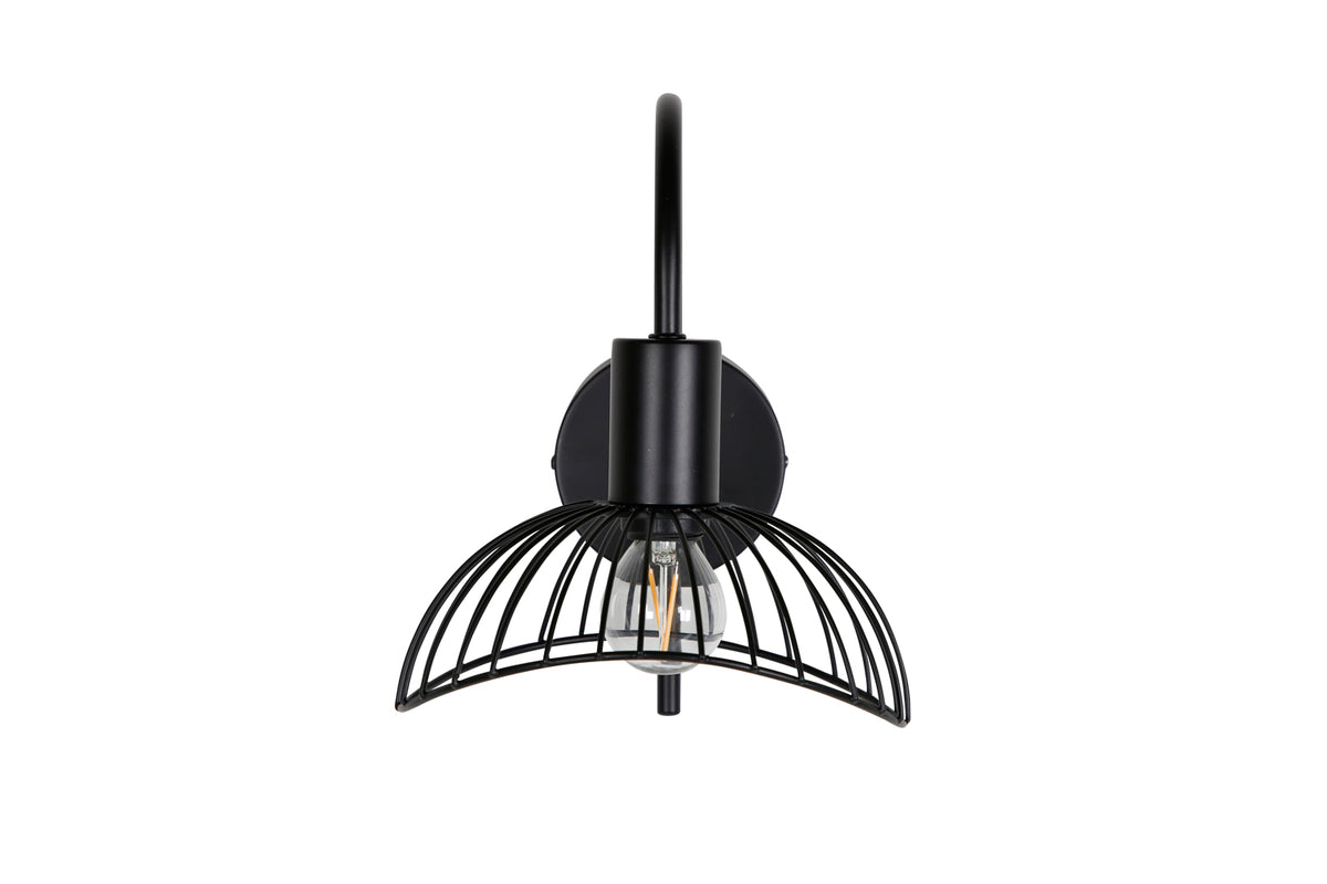 Elsa Vägglampa Svart