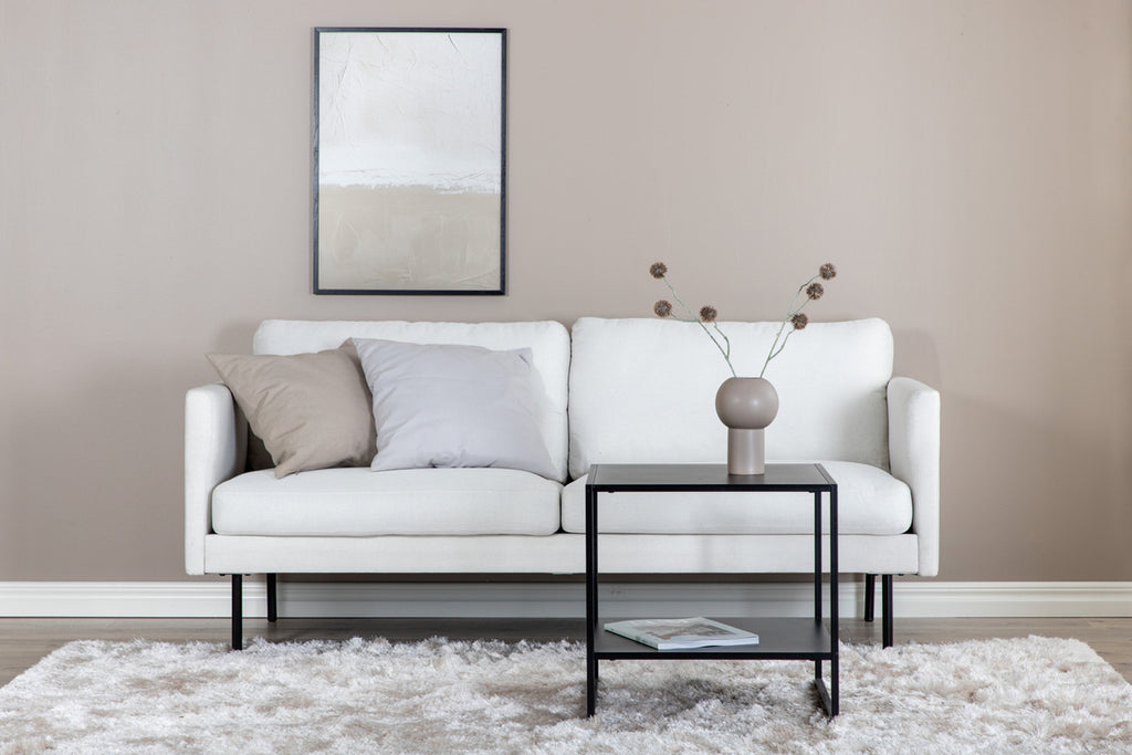 Zoom 2-sits soffa Vit