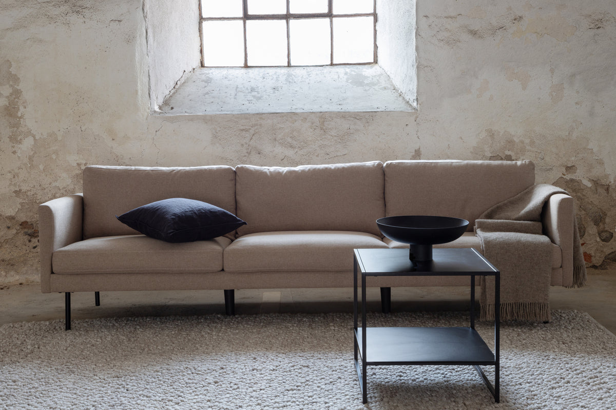 Zoom 3-sits soffa Brun