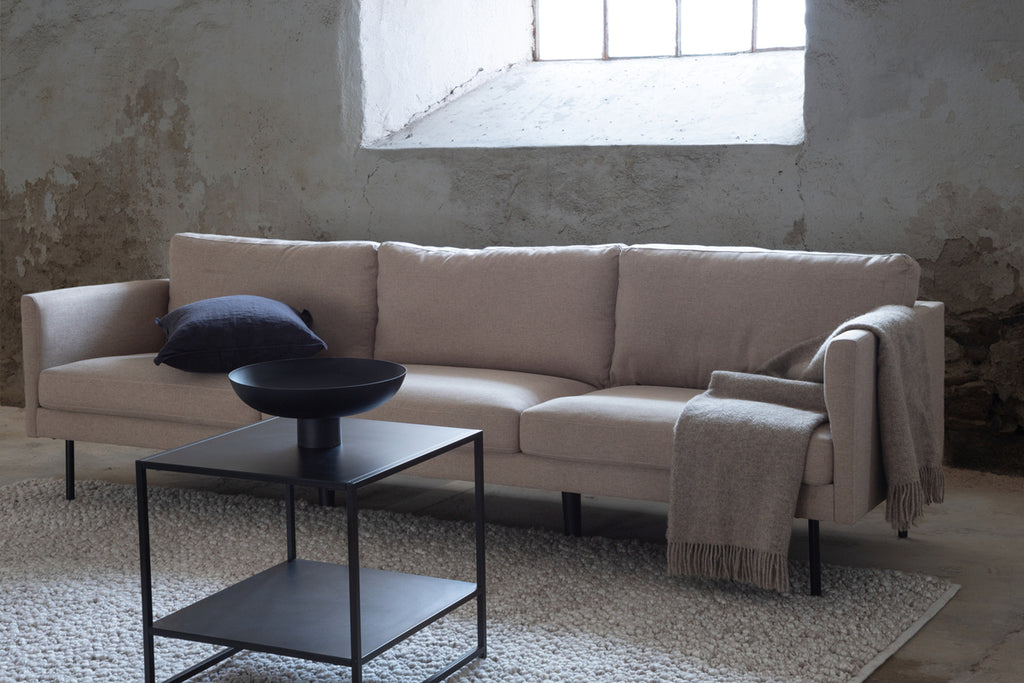 Zoom 3-sits soffa Brun