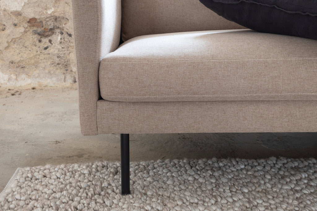 Zoom 3-sits soffa Brun