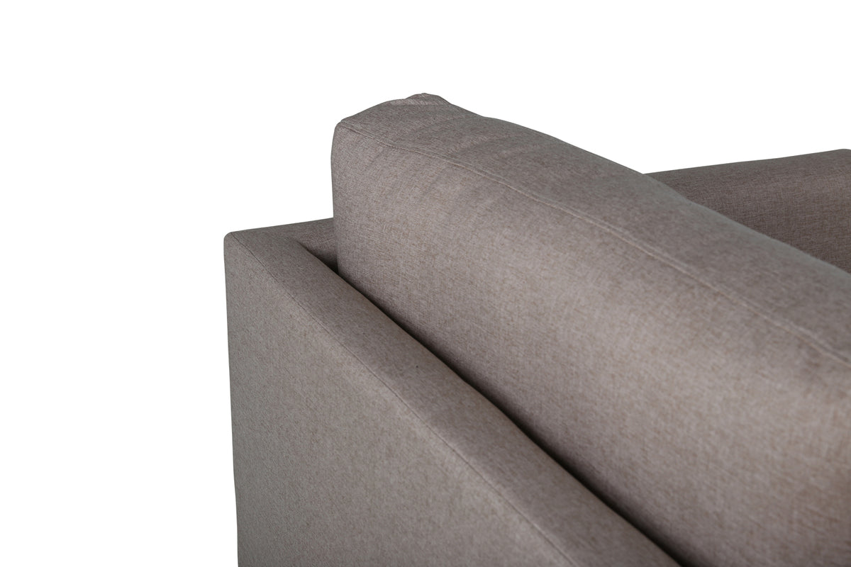 Zoom 3-sits soffa Brun