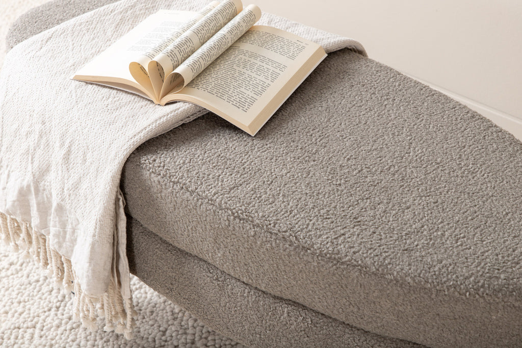 Otto Ottoman 40 x 41 x 100 Greige