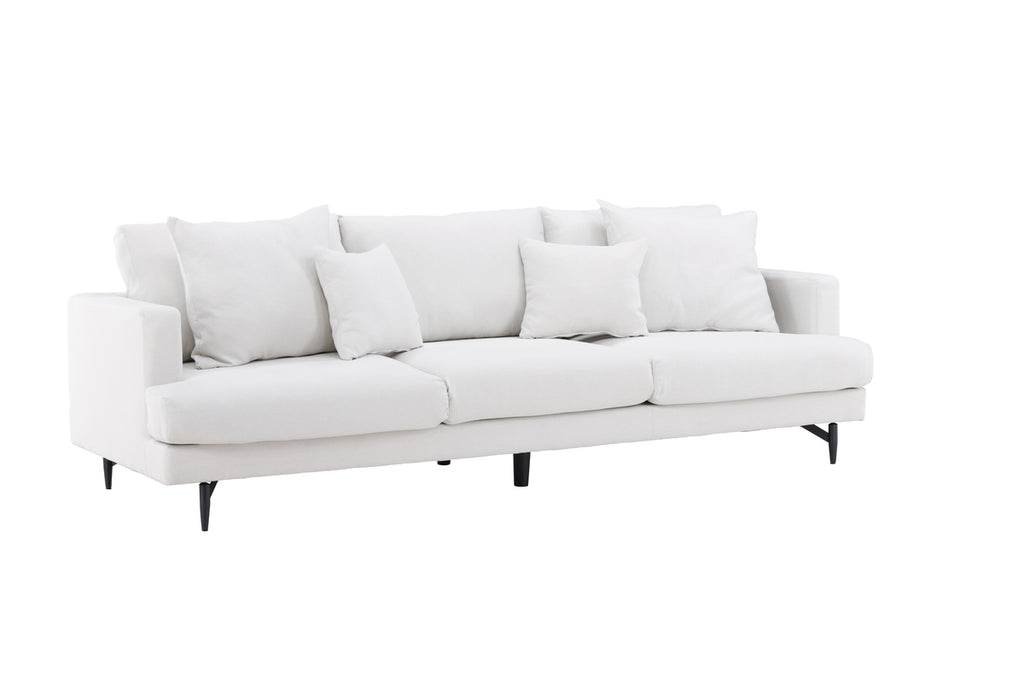 Sofia 3-sitssoffa – Beige Linne