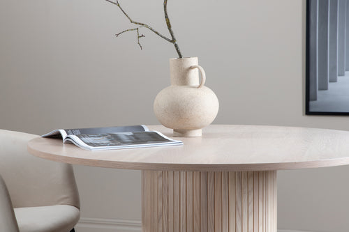 Bianca Runda Matbord ⌀110 Vitputsad