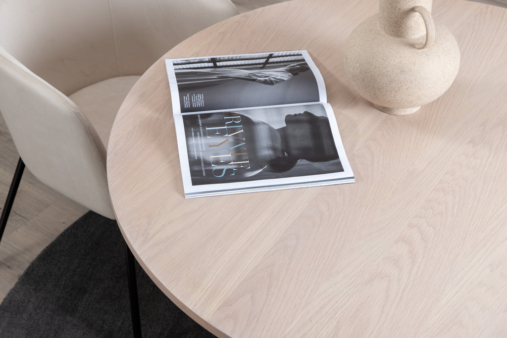 Bianca Runda Matbord ⌀110 Vitputsad