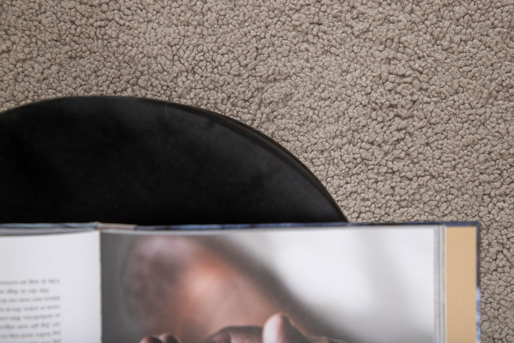 Teddy Runda Mattor ⌀200 Grå