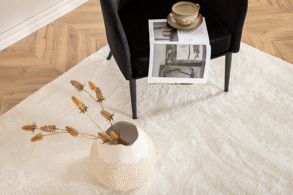 Blanca Rektangulära Mattor 300 x 200 Vit