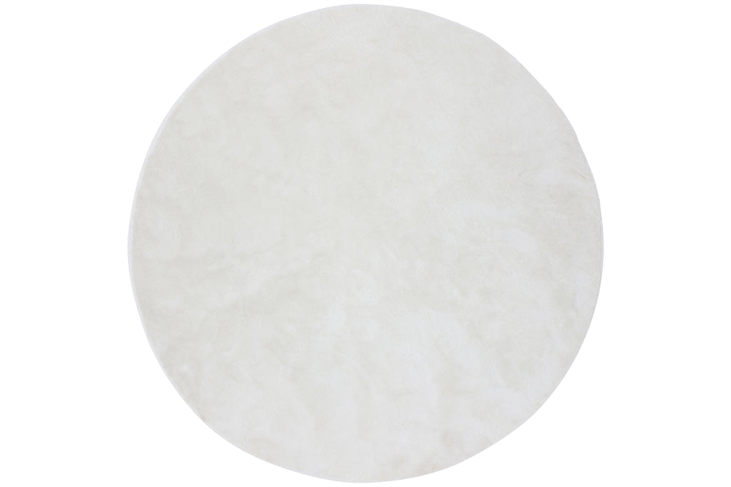 Blanca Runda Mattor ⌀200 Vit