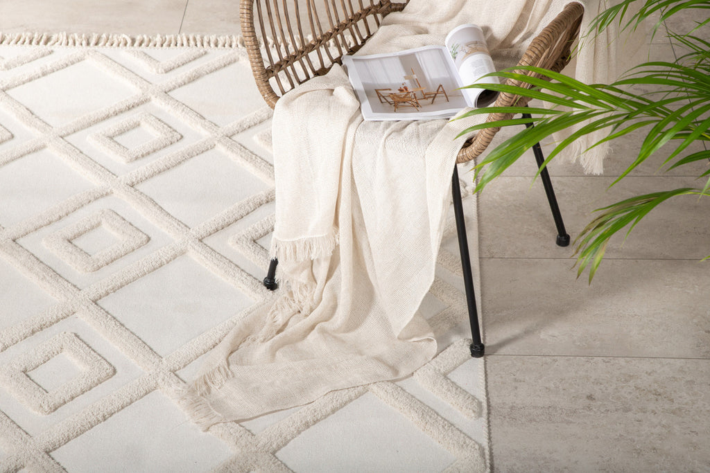 Towa Rektangulära Mattor 230 x 160 Vit