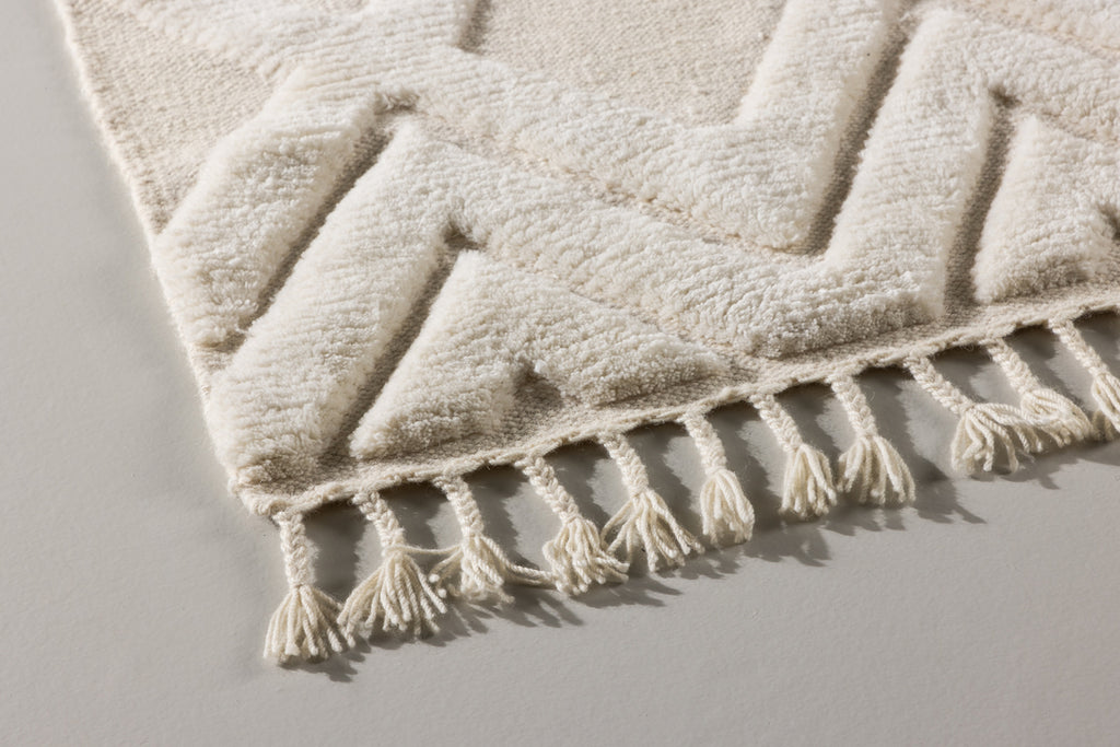 Dahlia Rektangulära Mattor 300 x 200 Vit