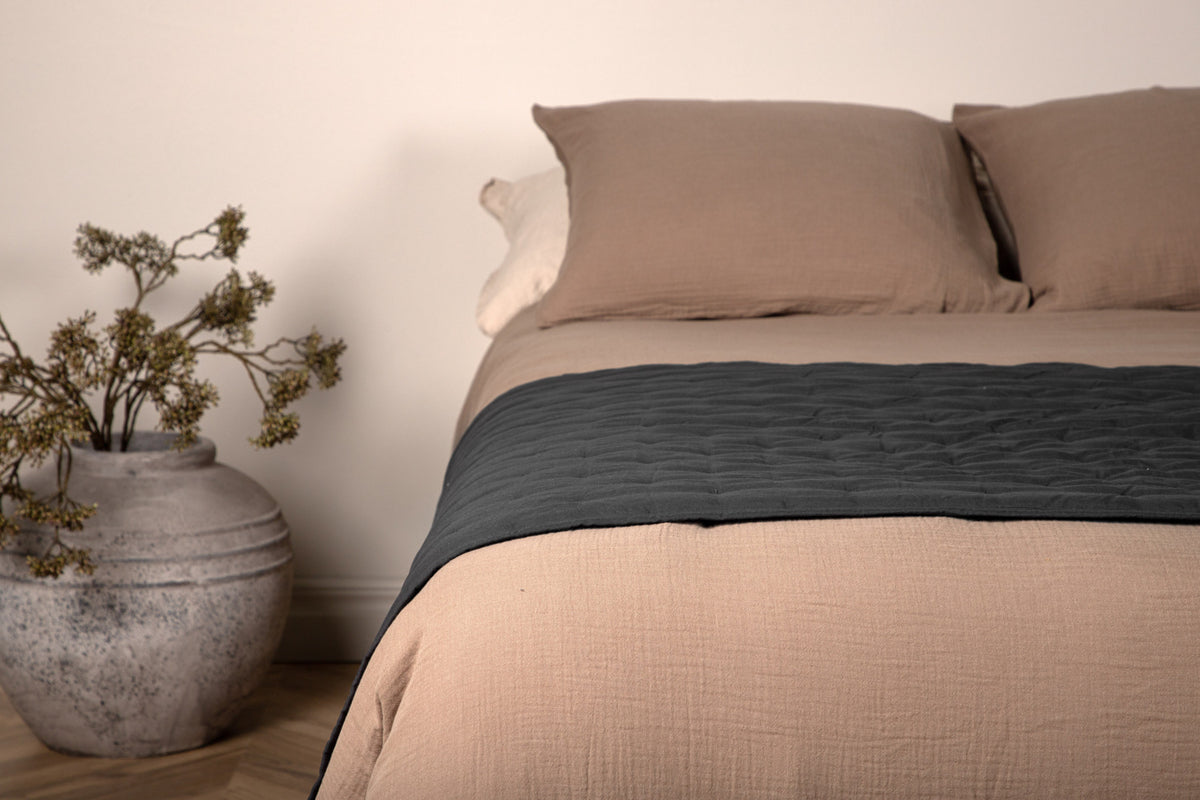 Sally Överkast 80 x 260 Antracit