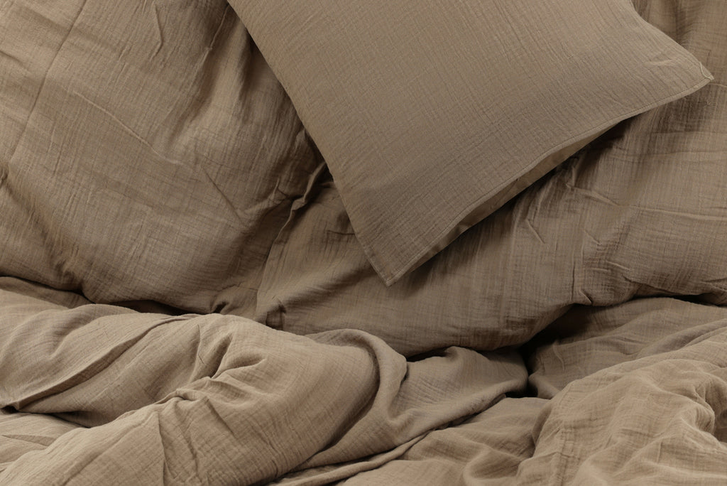 Mila Påslakanset 200 x 150 Brun