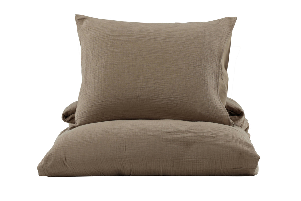 Mila Påslakanset 200 x 150 Brun