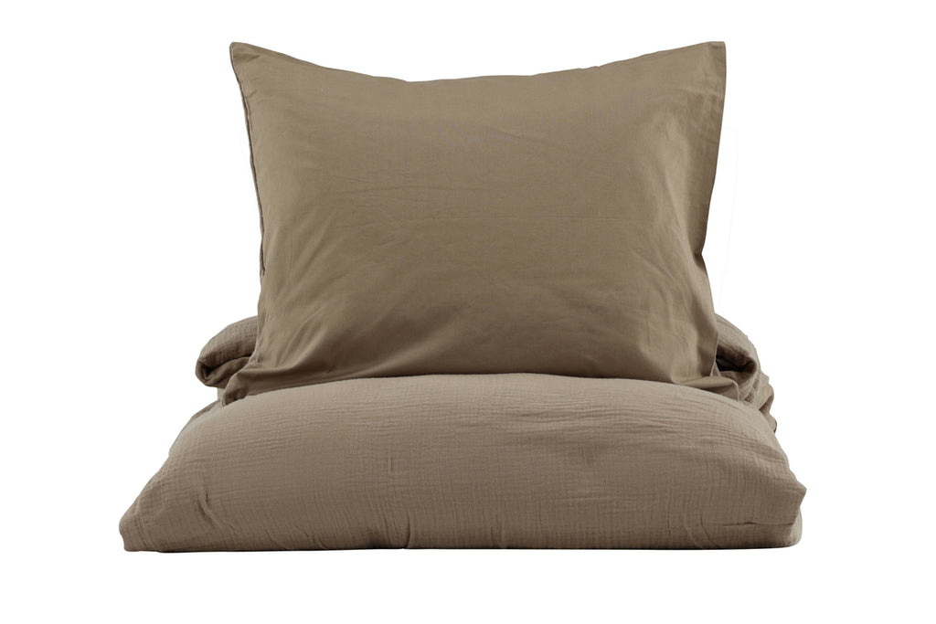 Mila Påslakanset 200 x 150 Brun