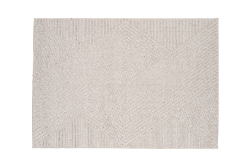 Aron Rektangulära Mattor 290 × 200 Vit