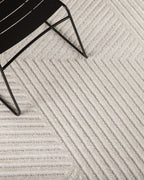 Aron Rektangulära Mattor 290 × 200 Vit