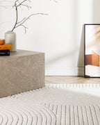 Vince Rektangulära Mattor 340 x 240 Vit