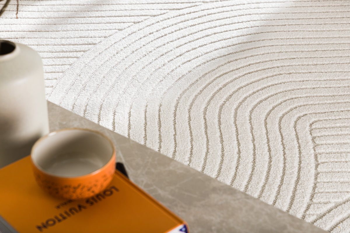 Vince Rektangulära Mattor 340 x 240 Vit