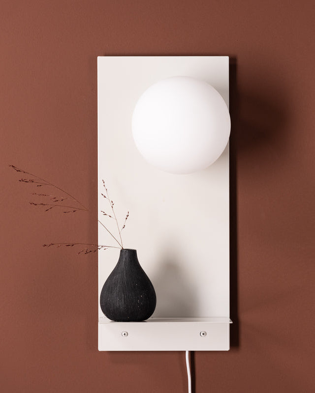 Troyes Vägglampa Ljusgrå