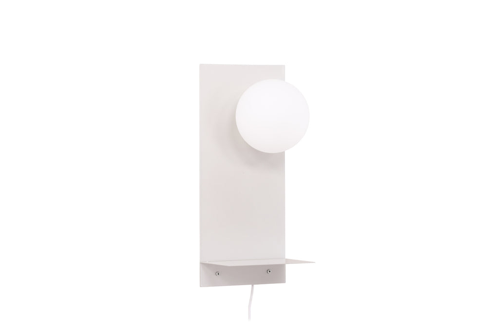 Troyes Vägglampa Ljusgrå