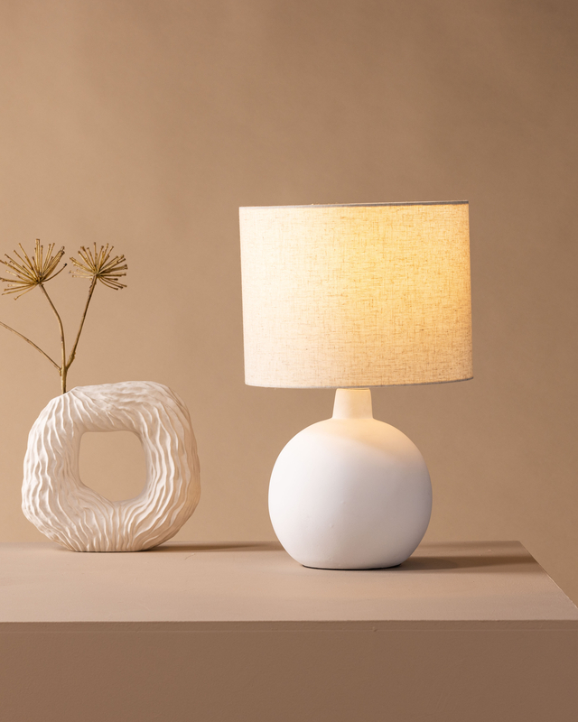 Torcello Bordslampa Beige