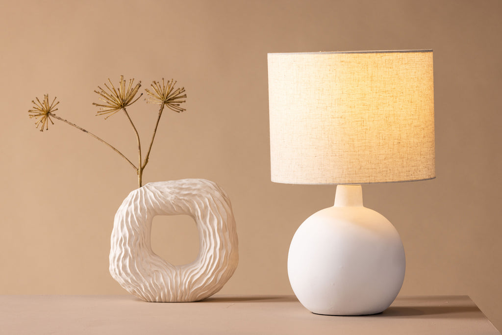Torcello Bordslampa Beige