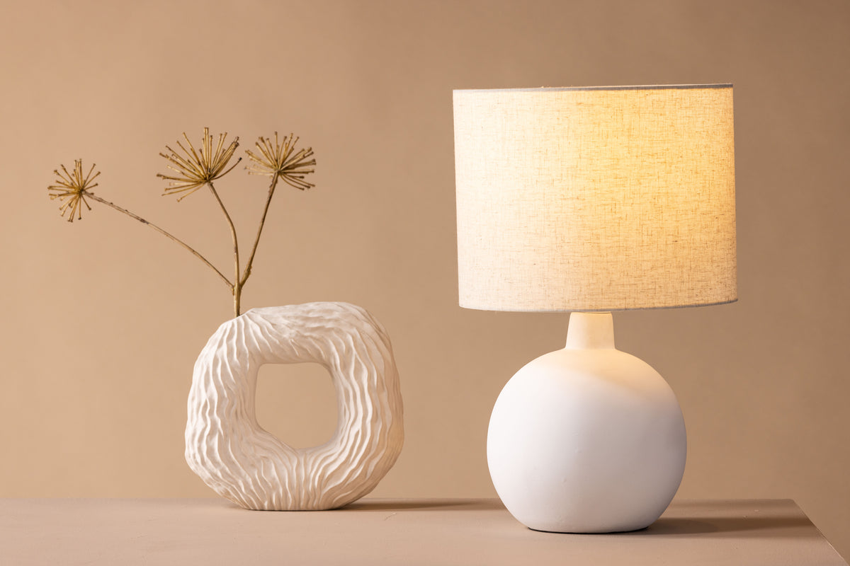 Torcello Bordslampa Beige