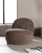 Omaha Loungefåtölj Brun