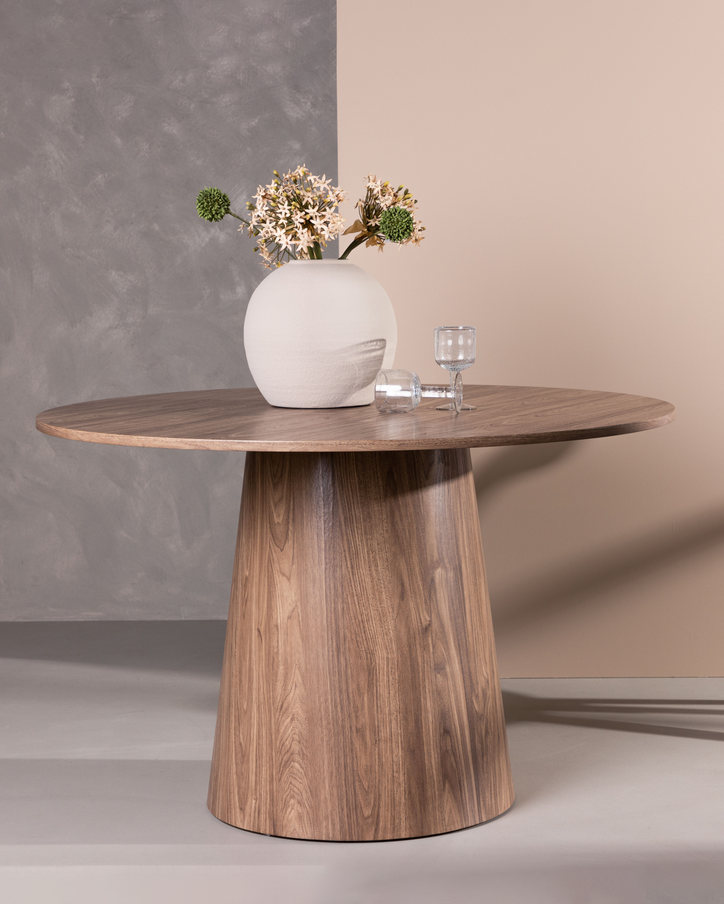 Lanzo Runda Matbord ⌀120 Natur