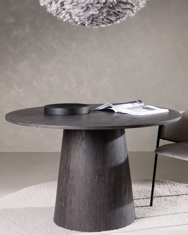 Lanzo Runda Matbord ⌀120 Mocka