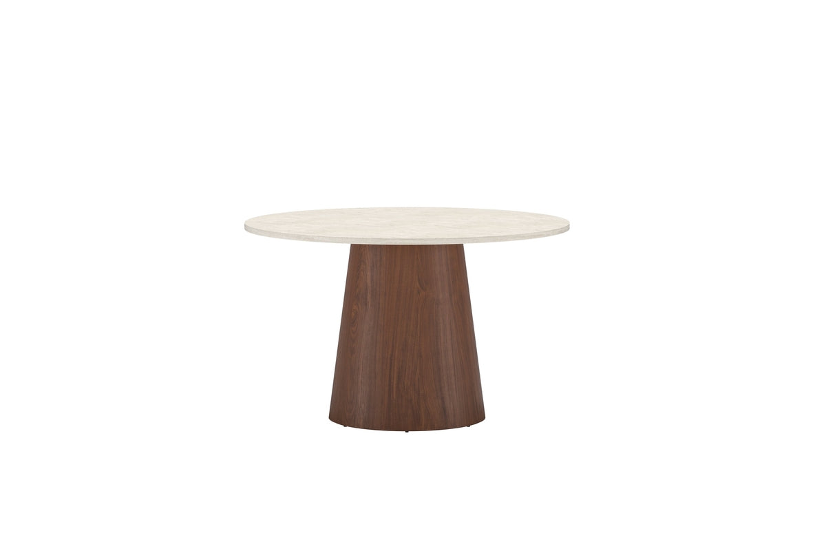 Lanzo Runt Matbord Ø120 Beige