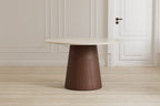 Lanzo Runt Matbord Ø120 Beige