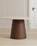 Lanzo Runt Matbord Ø120 Beige