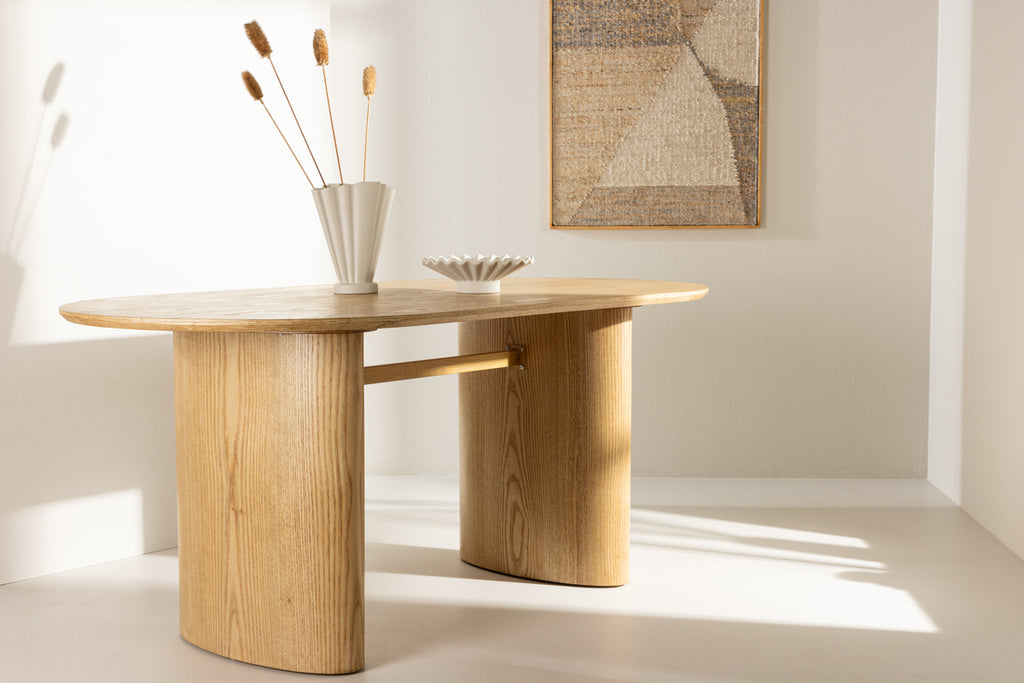Isolde Ovala Matbord 180 x 90 Natur