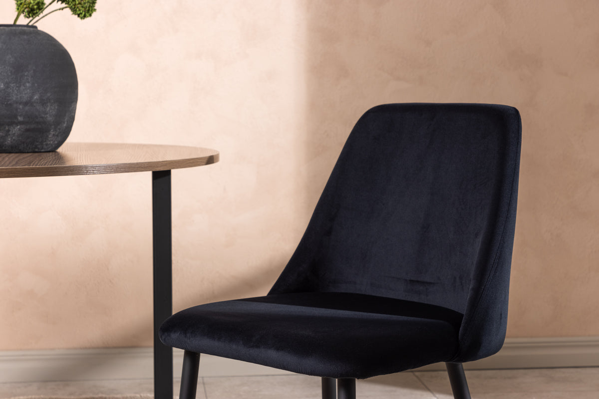 Night Matstolar 2-pack Svart